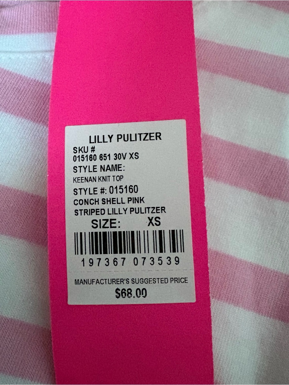 Lilly Pulitzer Keenan Cropped Cotton Top - Picture 5 of 10